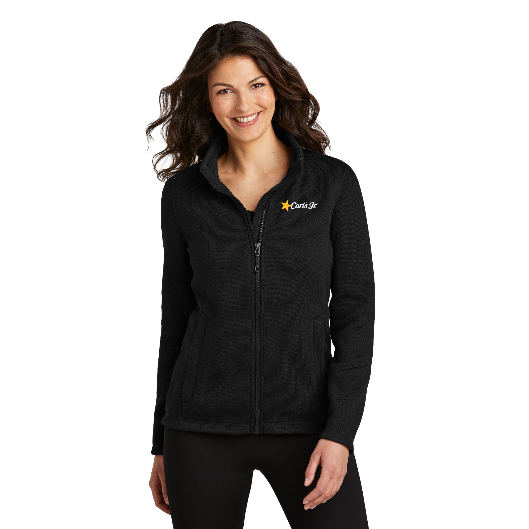 Port Authority Ladies Arc Sweater Fleece Jacket
